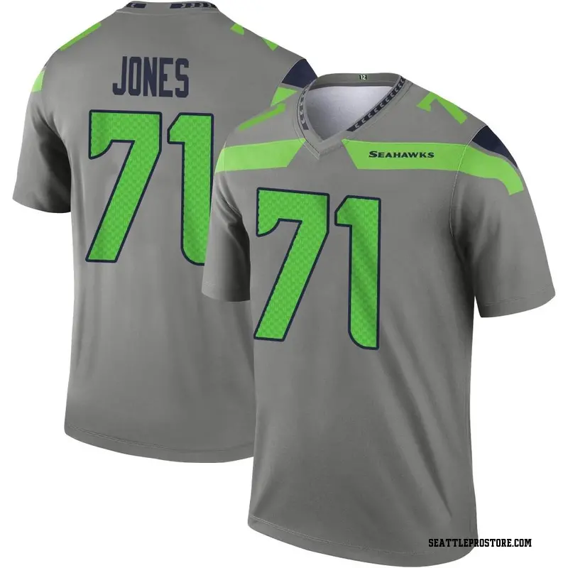 Jerrick Reed II Men's Nike White Seattle Seahawks Custom Game Jersey Size: 3XL