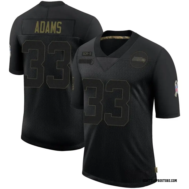 jamal adams jersey black