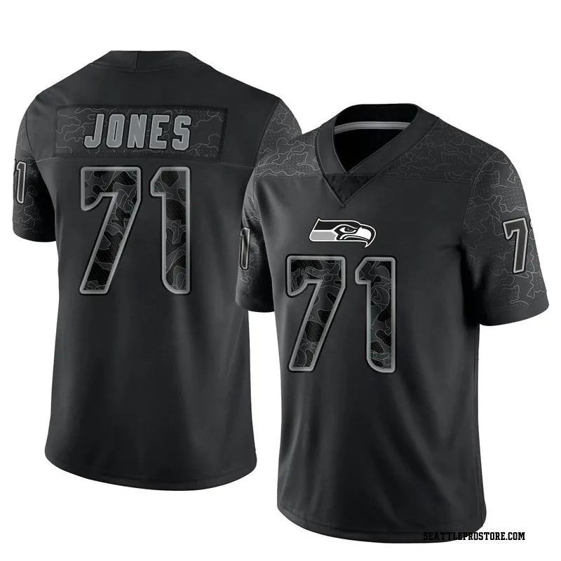 NFL Seattle Seahawks Walter Jones Replica TeamClor Jersey 