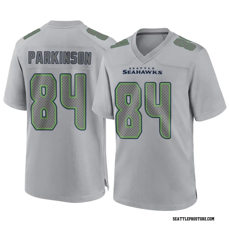 NFL Auction  International Series - Seahawks Colby Parkinson Game Worn  Jersey (11/13/22) Size 42