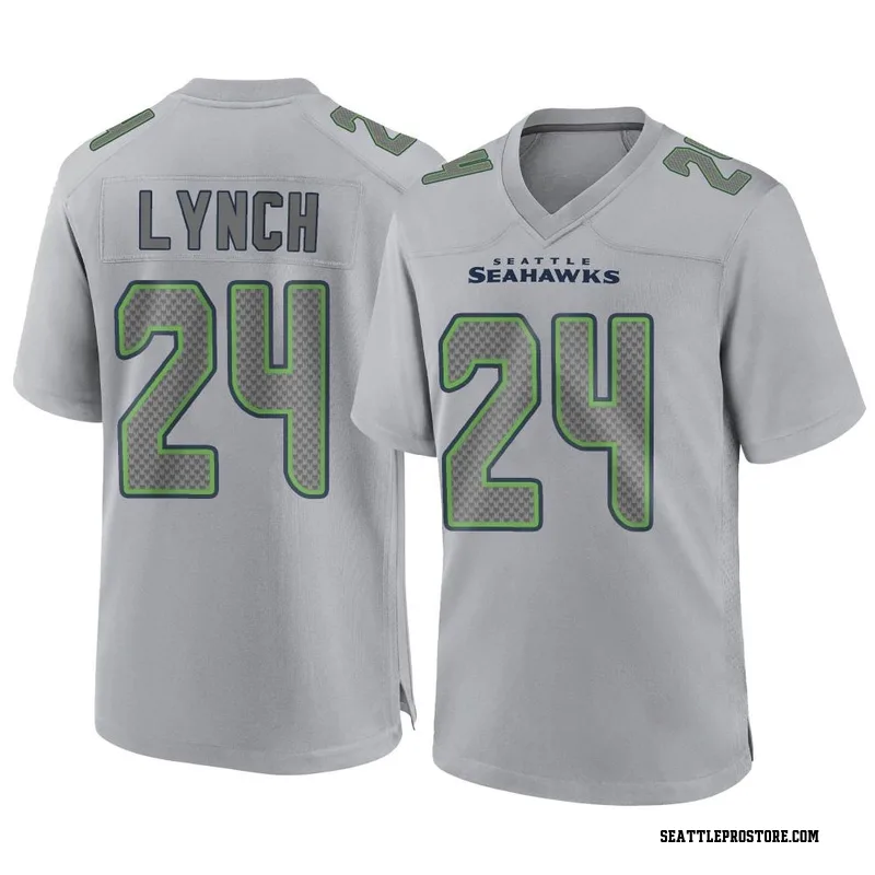 Women's Marshawn Lynch Gray Player Limited Team Jersey - Kitsociety