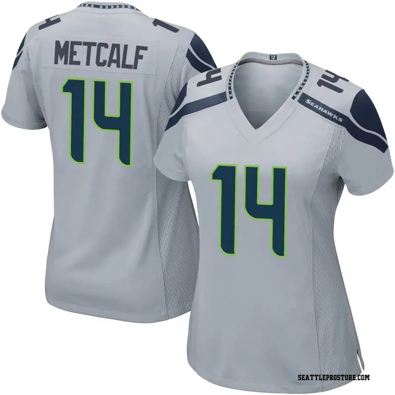 Nike Men's Seattle Seahawks D.K. Metcalf #14 Legend Navy T-Shirt