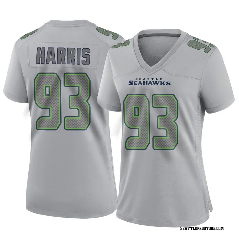 Seattle Seahawks Shelby Harris 96 Game Jersey - White Jersey - Bluefink