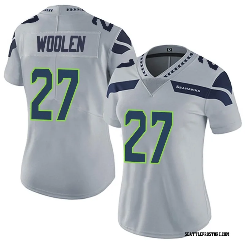 Men's Elite Seattle Seahawks NO.39 Tariq Woolen Alternate Vapor Untouchable  Jersey - Gray