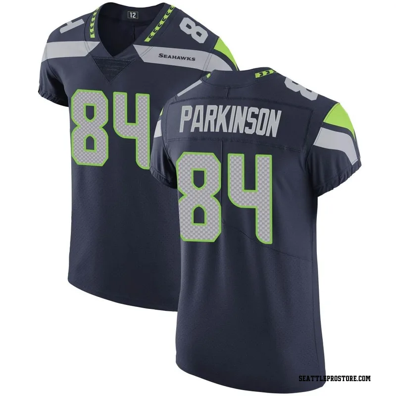 NFL Auction  International Series - Seahawks Colby Parkinson Game Worn  Jersey (11/13/22) Size 42