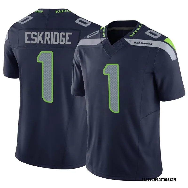 Lance Boykin Men's Nike Neon Green Seattle Seahawks Alternate Custom Game Jersey Size: Extra Large