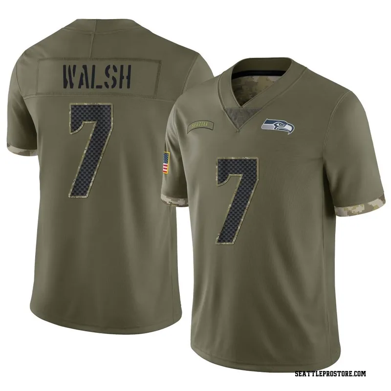 Men's Elite Seattle Seahawks NO.7 Blair Walsh Team Color Vapor