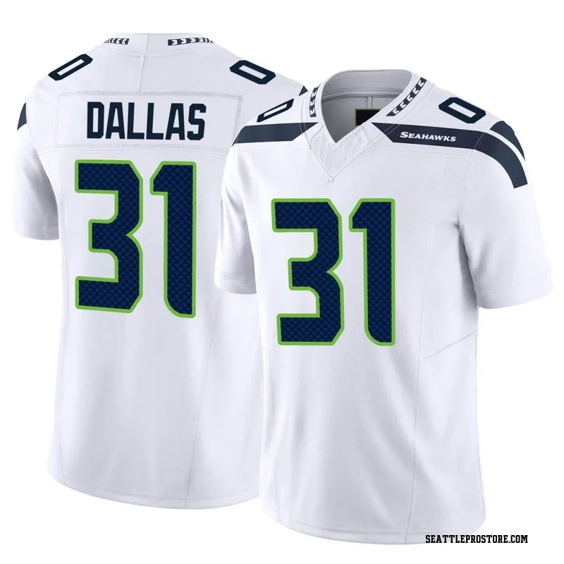 Men's Nike DeeJay Dallas College Navy Seattle Seahawks Game Jersey