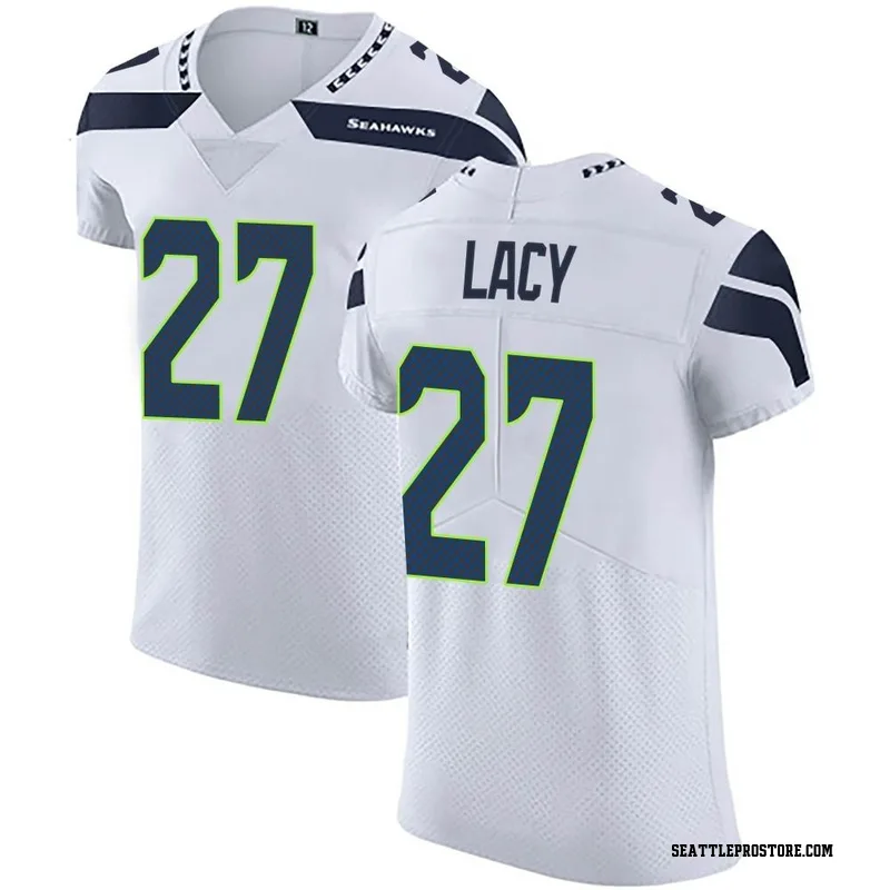 White Men's Eddie Lacy Seattle Seahawks Elite Vapor Untouchable Jersey