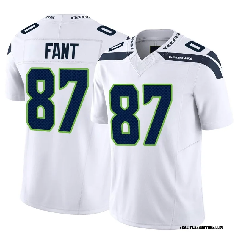 Limited Youth George Fant Silver Jersey - #74 Football Seattle Seahawks  100th Season Inverted Legend Size S(10-12)