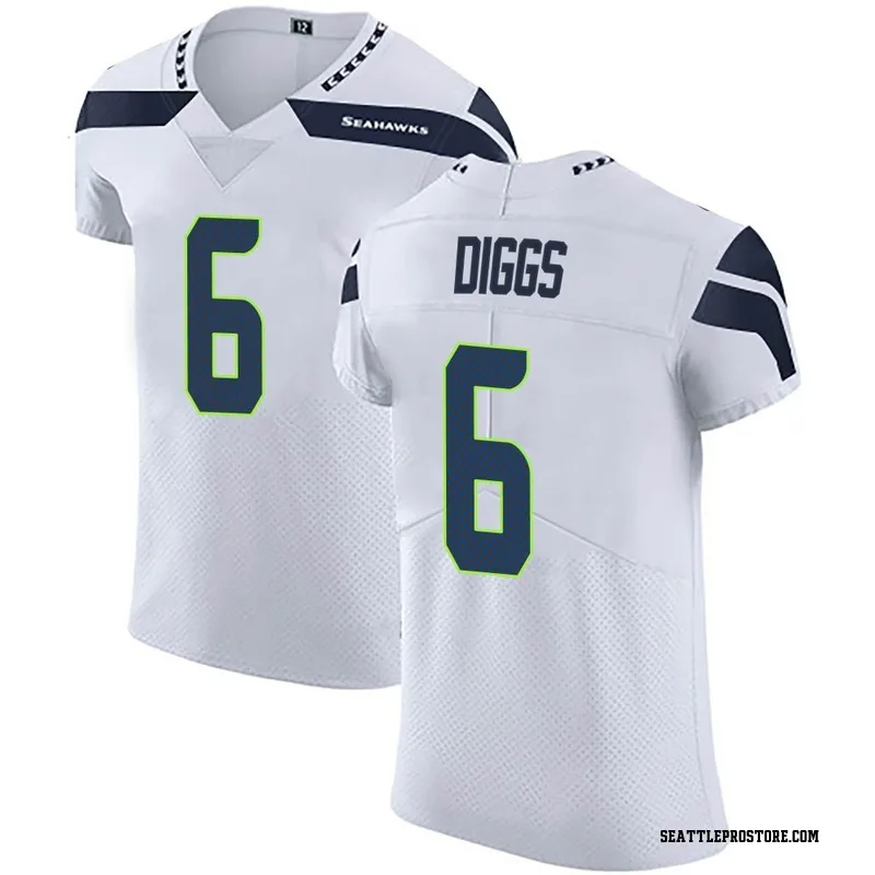 Quandre Diggs Women's Nike Neon Green Seattle Seahawks Alternate Custom Game Jersey Size: Medium