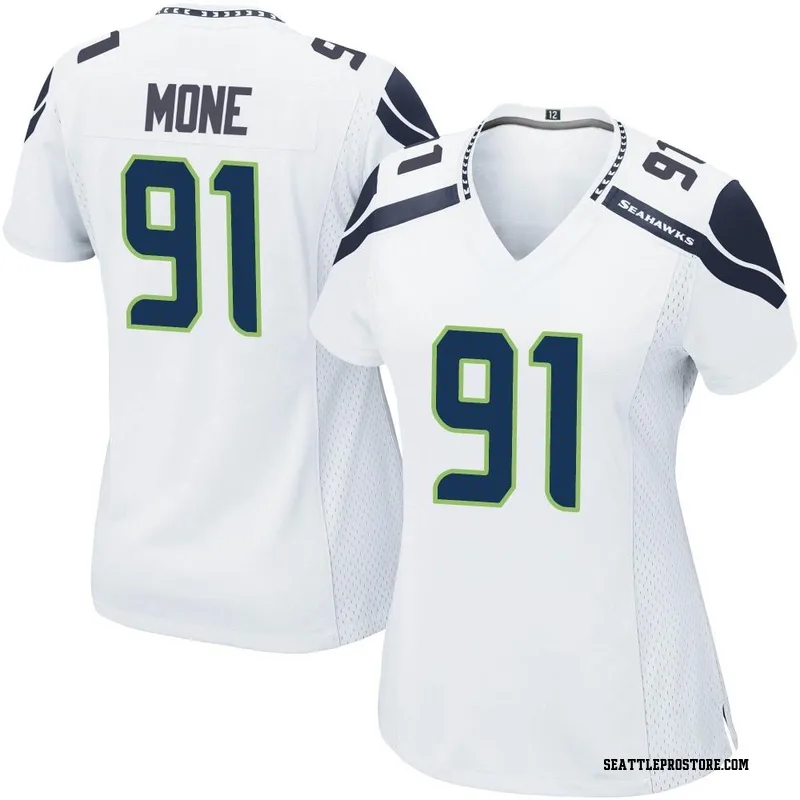 Men's Nike Bryan Mone College Navy Seattle Seahawks Game Jersey